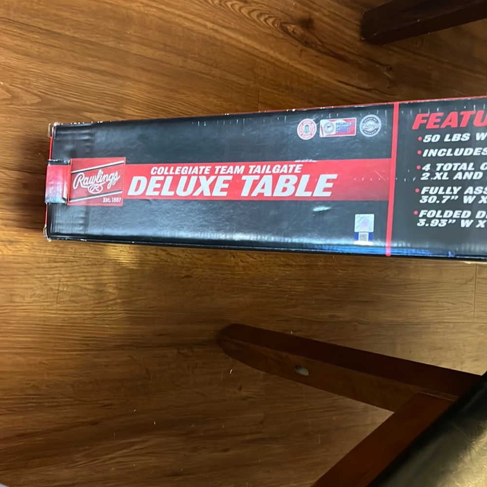 Ready for the Tailgate Auburn Fans - Tailgate Table